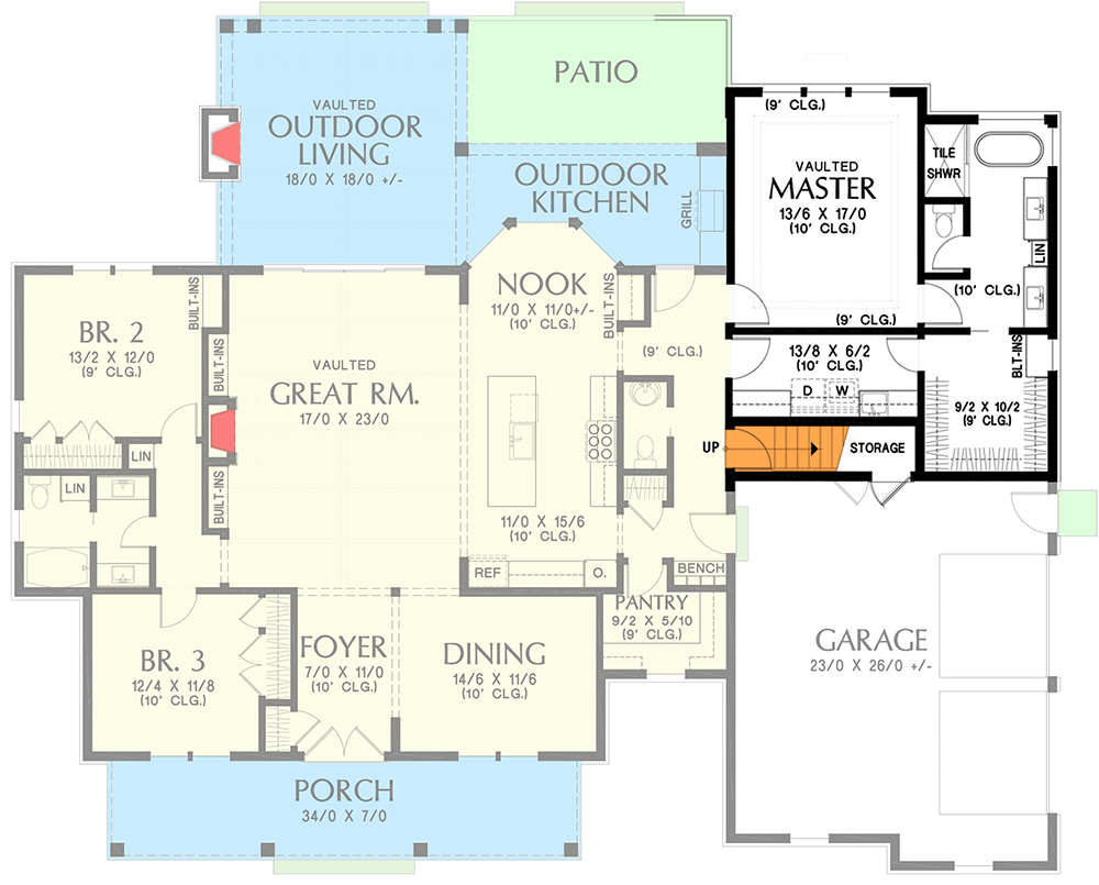 Optional Bonus Room Over Garage (+$300)