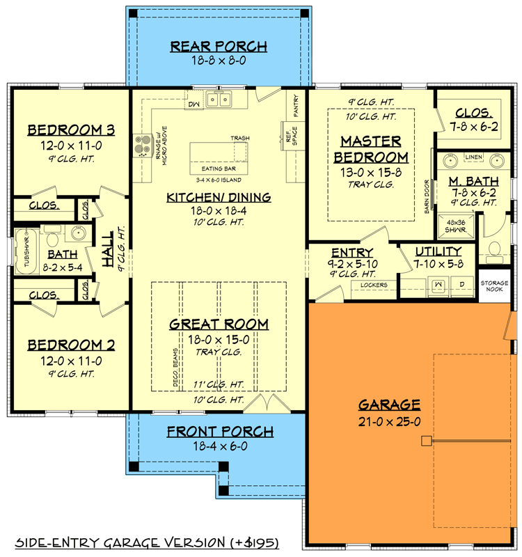 Side Entry Garage Option