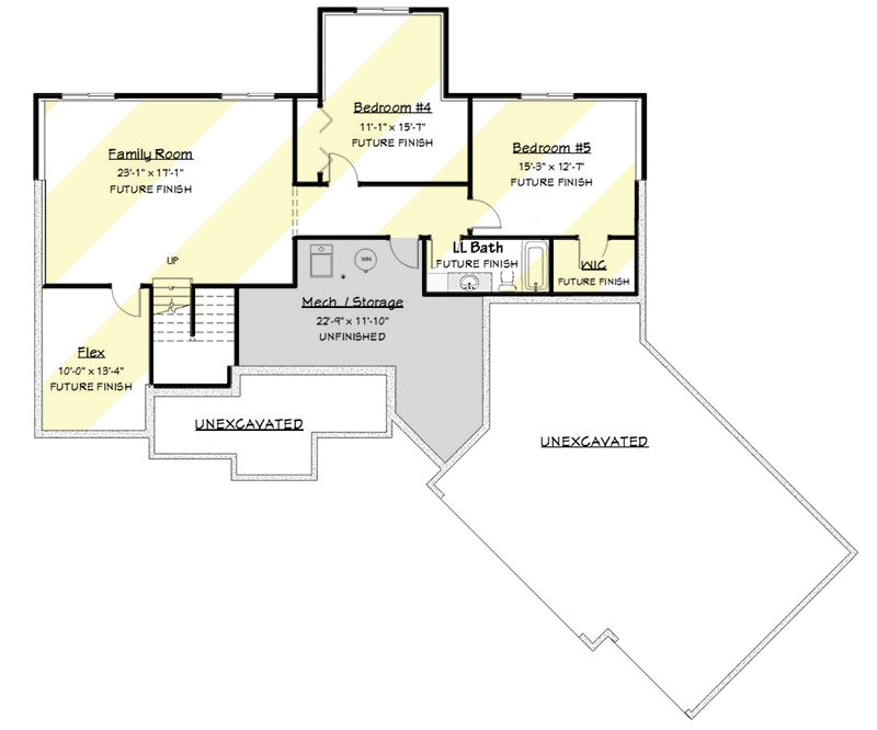 Optionally Finished Lower Level
