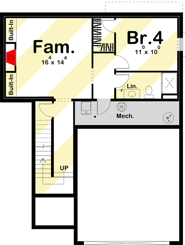 Optional Lower Level Layout ($ Paid Option)