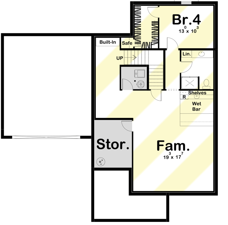 Optional Lower Level Layout ($ Paid Option)
