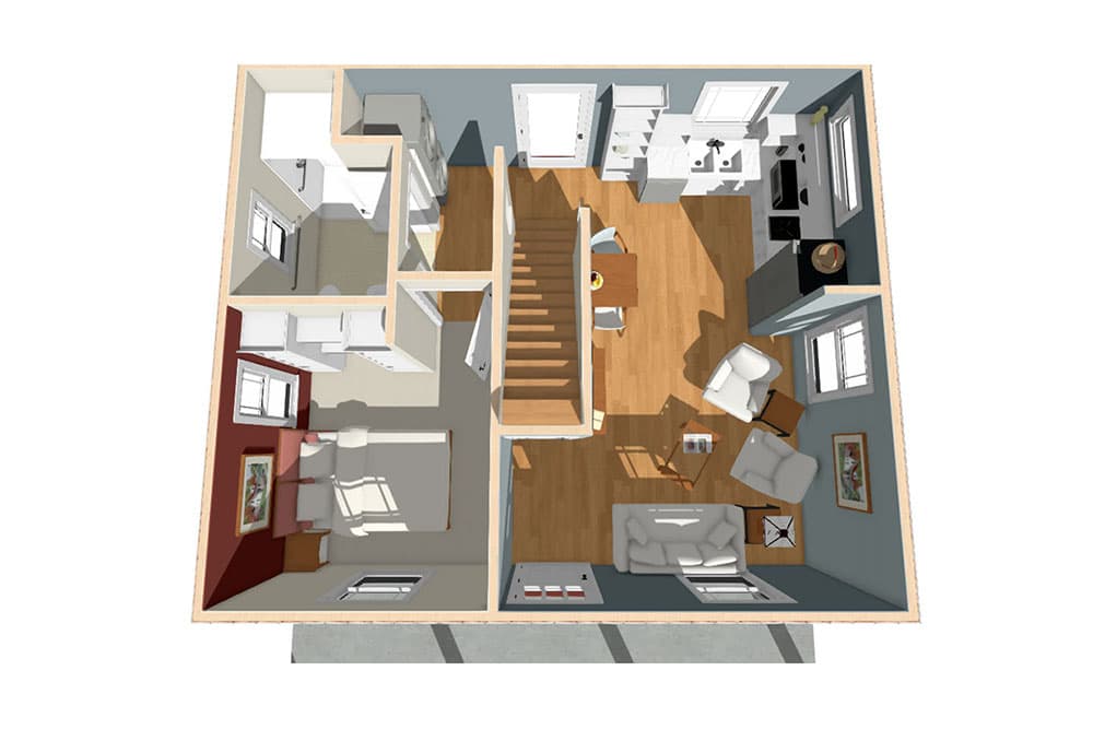 3D Main Floor