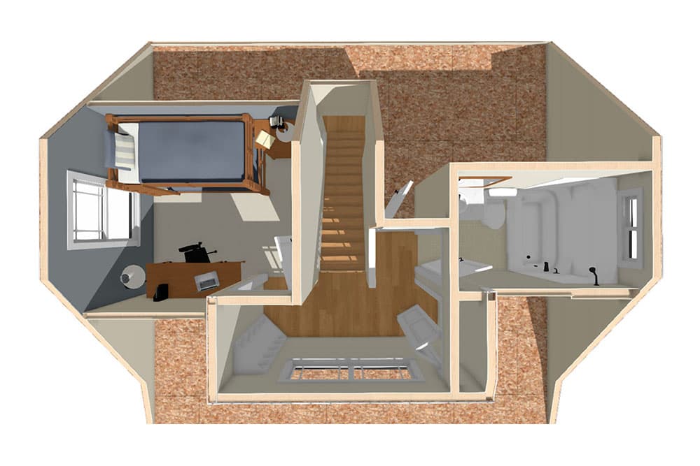 3D Second Floor