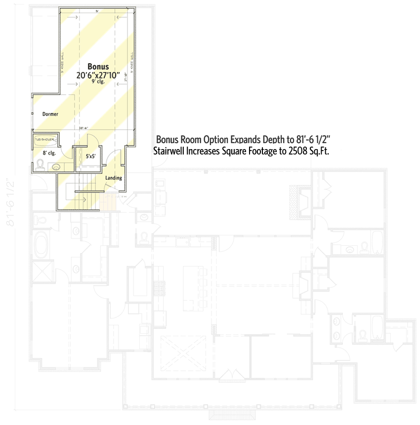 Room Above Garage Option (+$295)