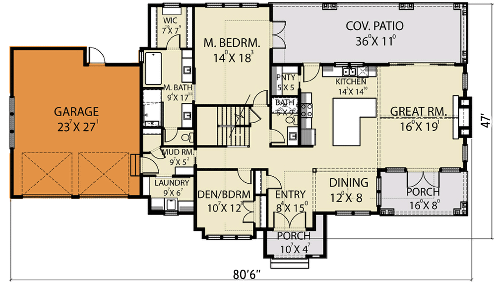 2-Car Attached Garage Option