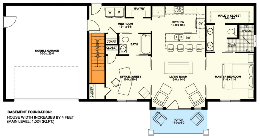 Basement Stairs Location