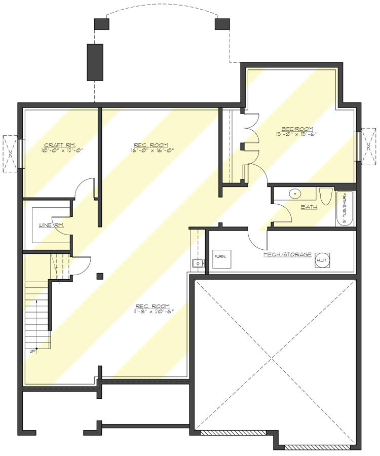 Optionally Finished Lower Level