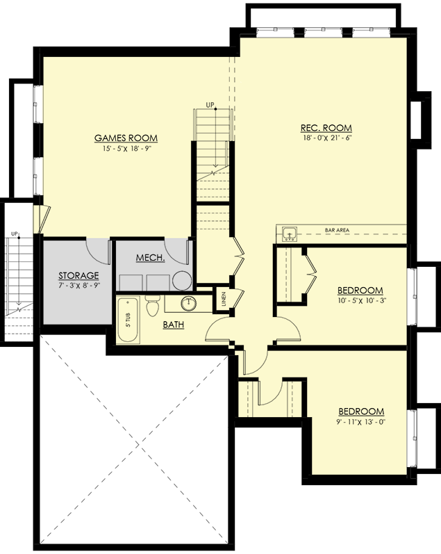 Optional Finished Lower Level