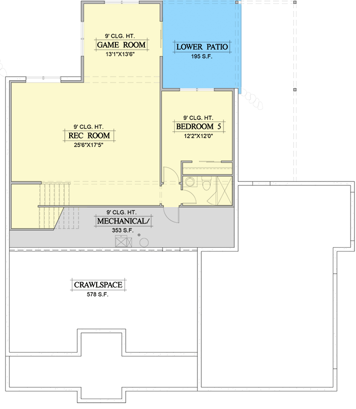Optional Finished Lower Level