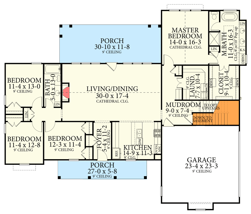 Basement Stair Location