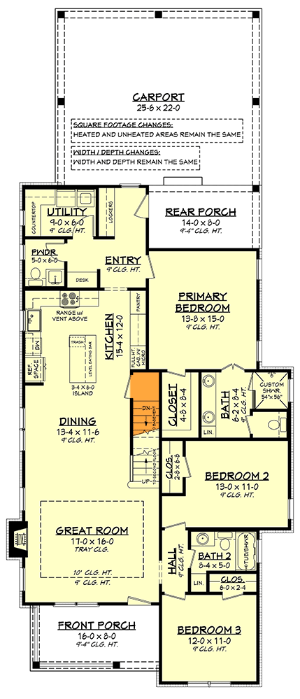 Main Level - Basement Stairs Location