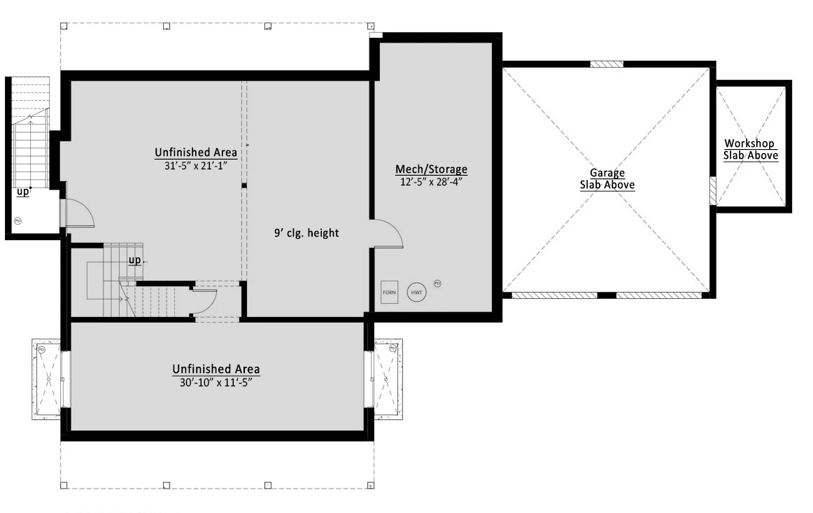 Unfinished Basement 