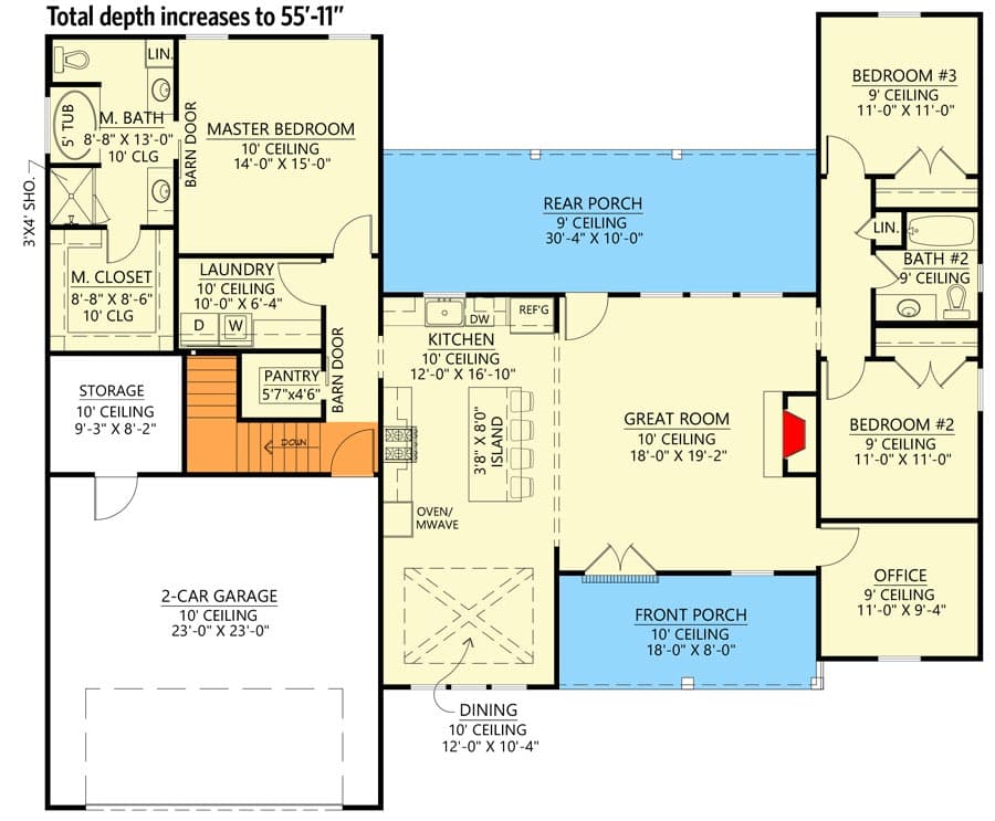 Basement Stair Location