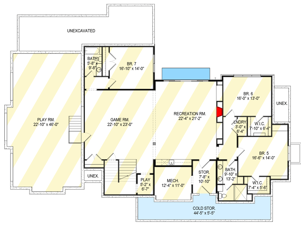 Optionally Finished Lower Level