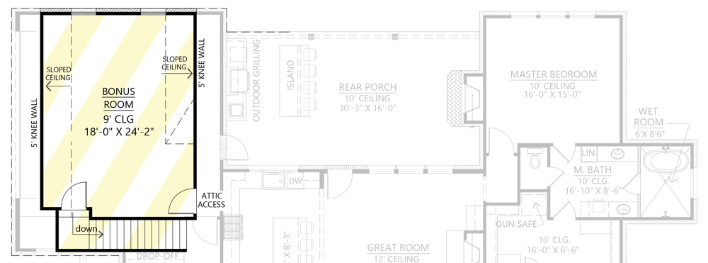 Optionally Finished Bonus Room