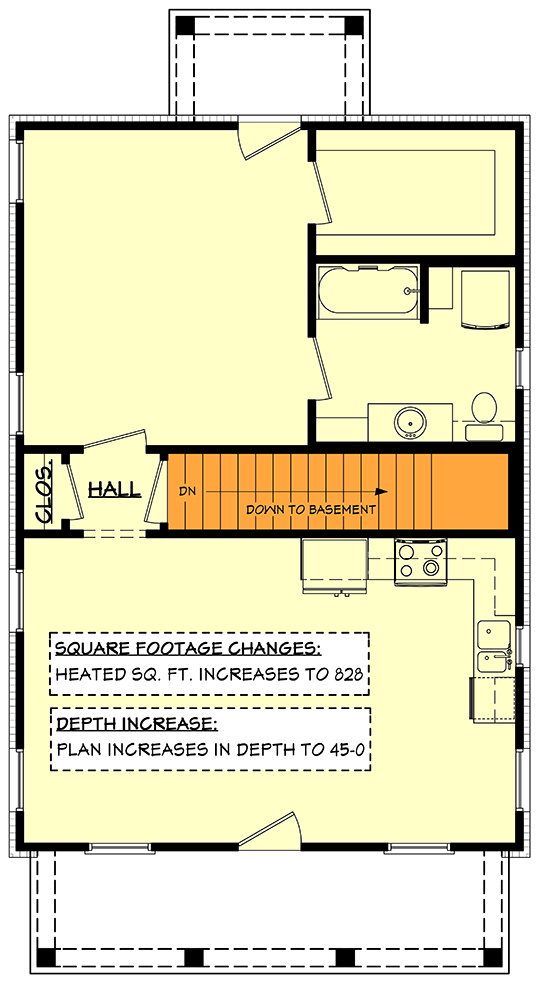 Main Floor - Basement Version