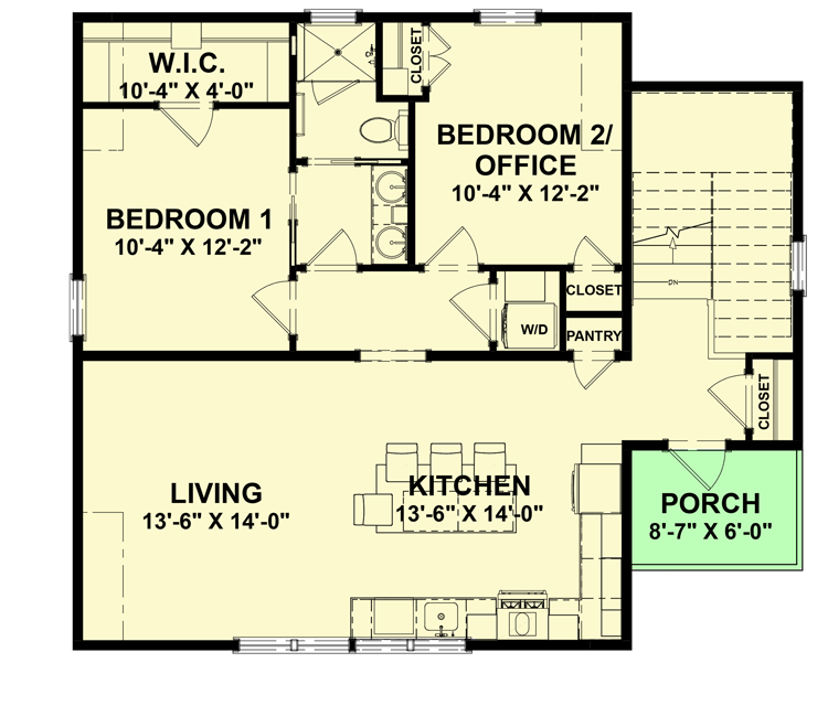 Second Floor - Option A