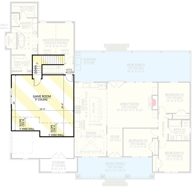 Optionally Finished Bonus Room