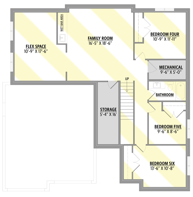 Optionally Finished Lower Level