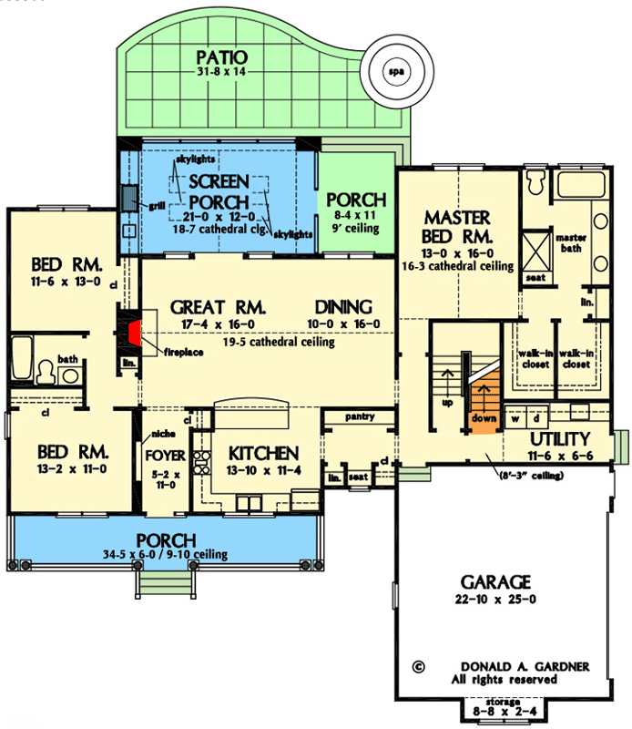 Main Level - Basement Version