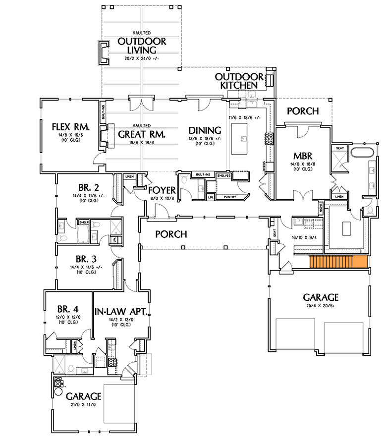 Basement Stairs Location