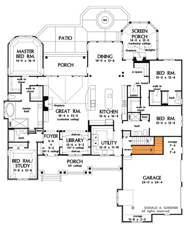 Main Floor - Basement Version