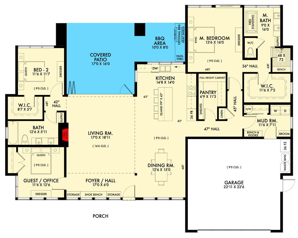 Main Level - Slab/Crawlspace