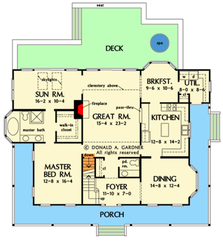 Main Level - Basement Stair Location