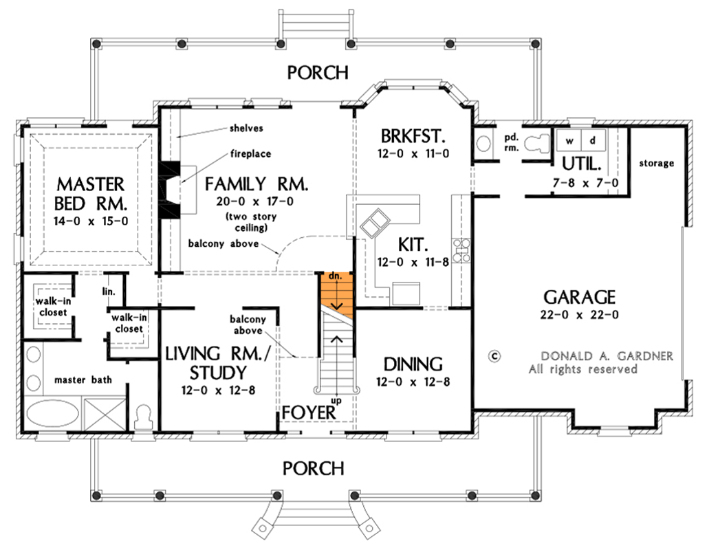 Optional Basement Stairs Location
