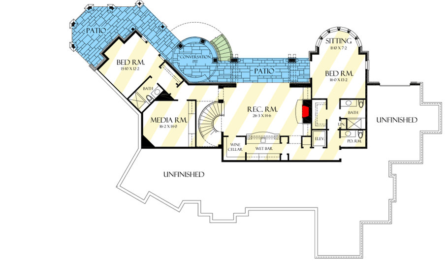 Lower Level Layout