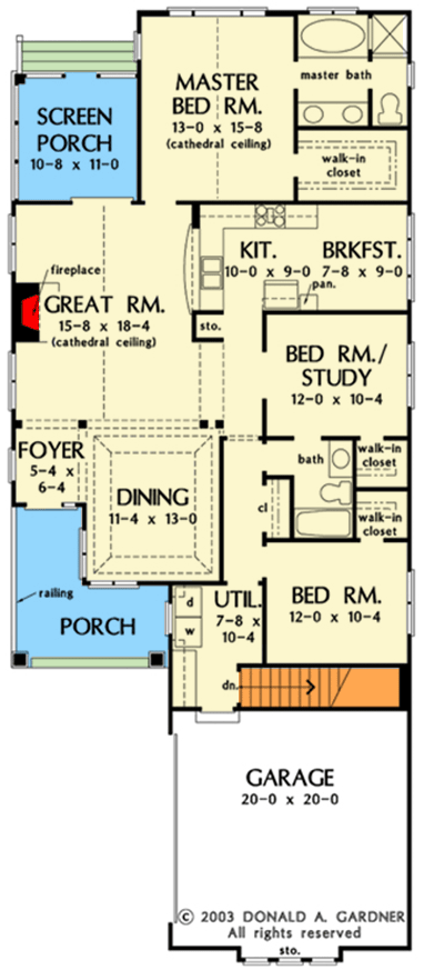 Main Level - Basement Version