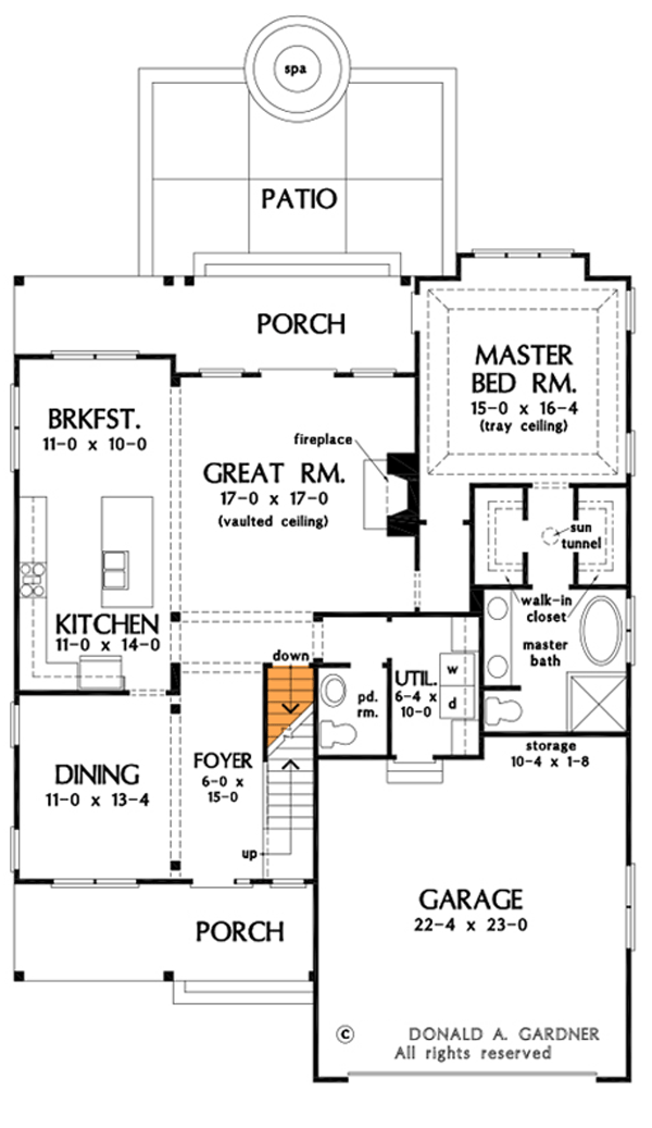 Main Level - Basement Version