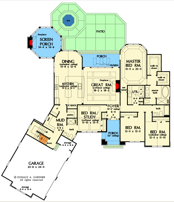 Main Level - Basement Stair Location