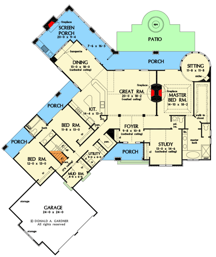 Main Level - Basement Stair Location
