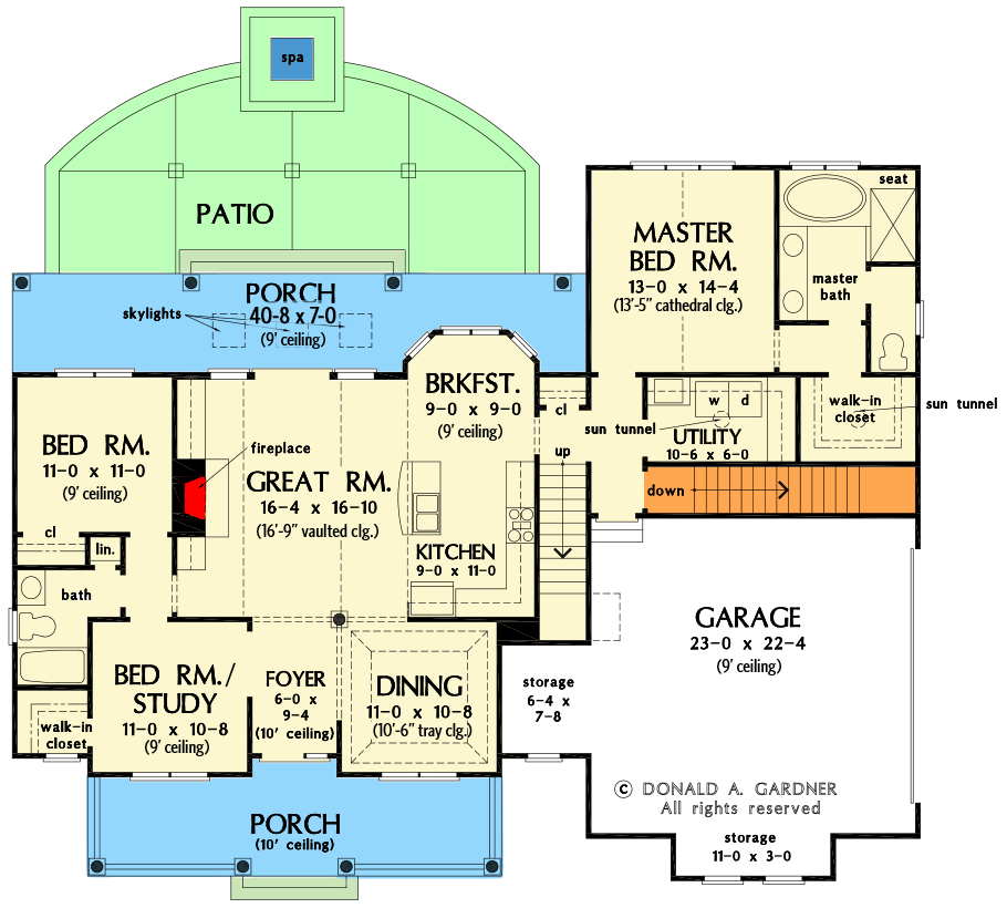 Main Level - Basement Stair Location