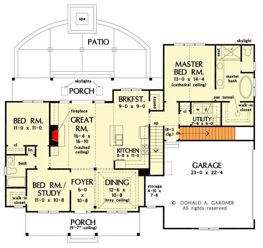 Main Level - Basement Stair Location