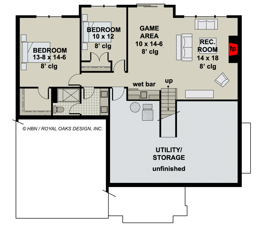 Optional Finished Lower Level (+$400)