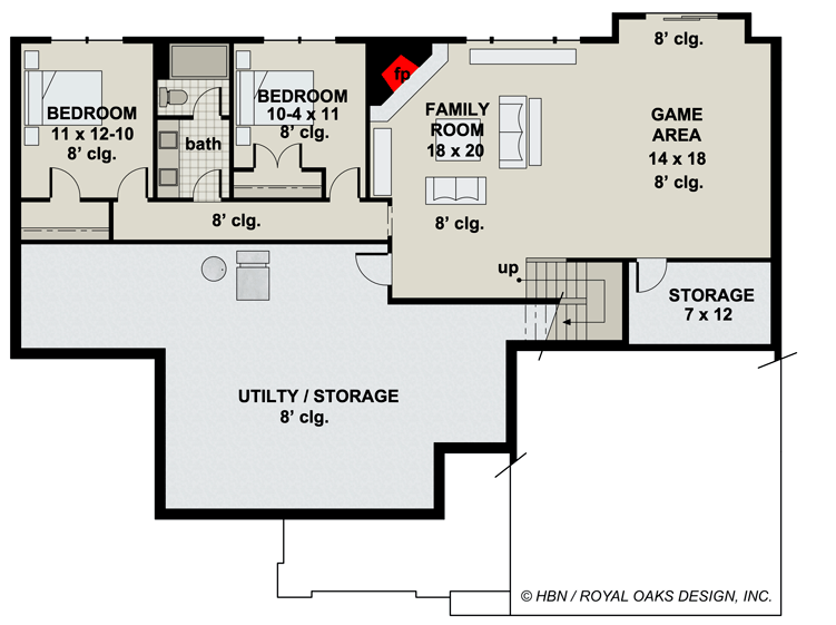 Optional Finished Lower Level (+$400)