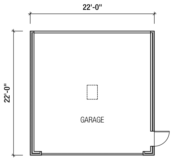 Detached Garage - Main Level