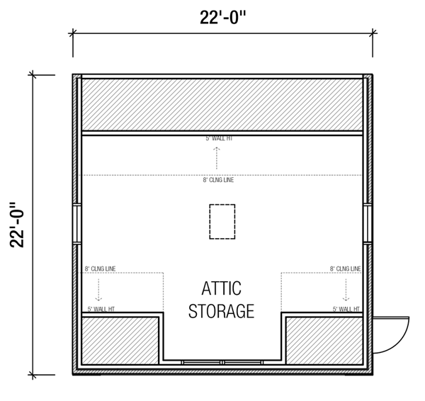 Detached Garage - 2nd Floor