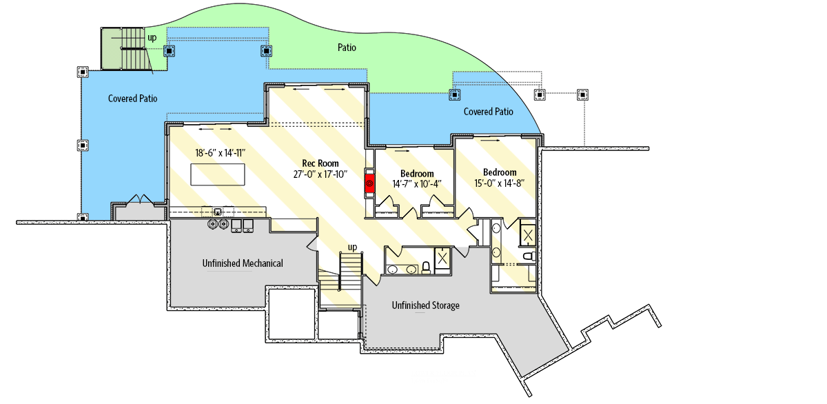Optionally Finished Lower Level