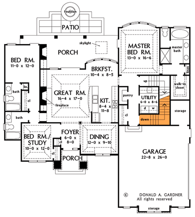 Main Floor - Basement Version