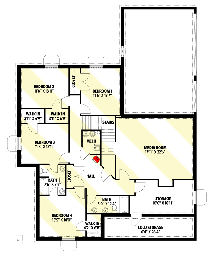 Optionally Finished Lower Level