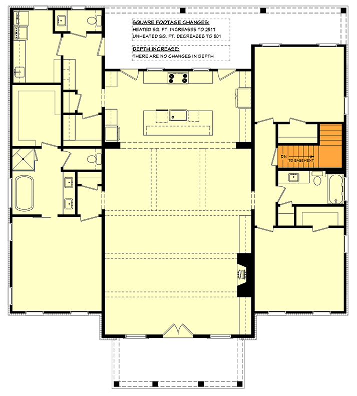 Main Floor - Basement Version