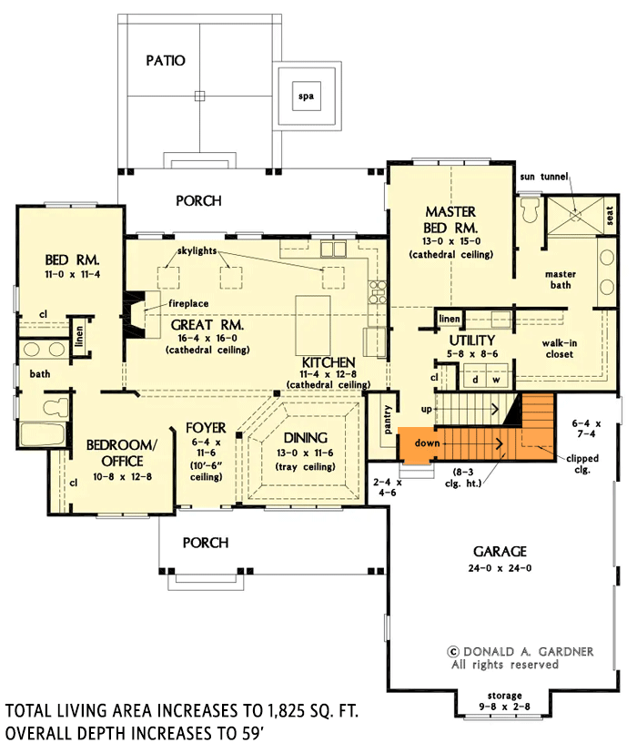 Main Level - Basement Stair Location