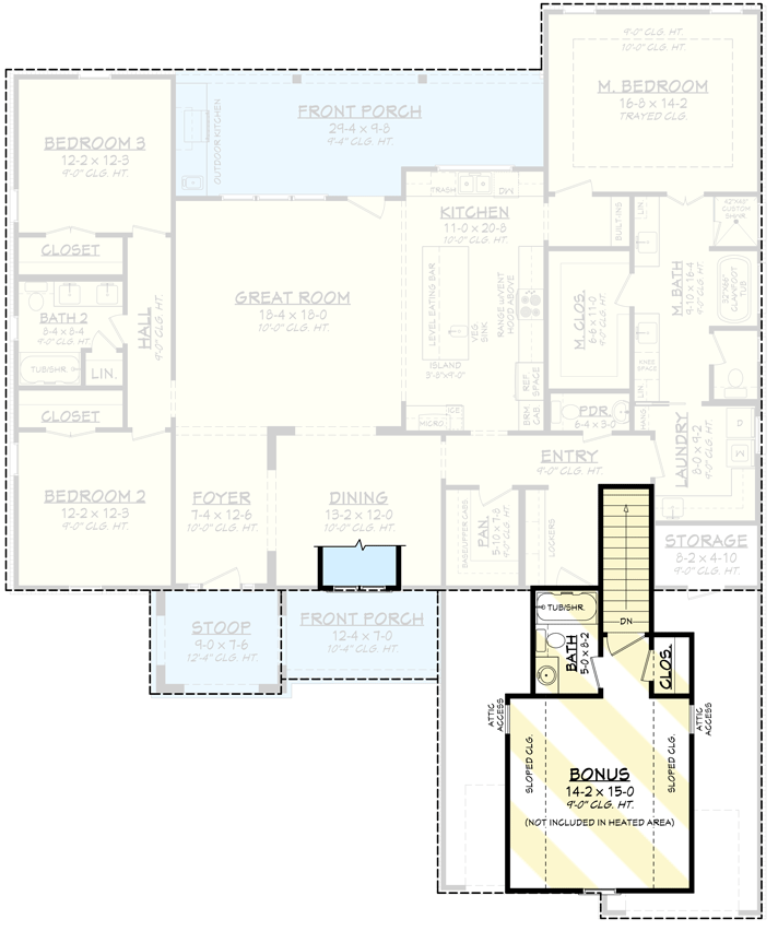 Optionally Finished Bonus Room