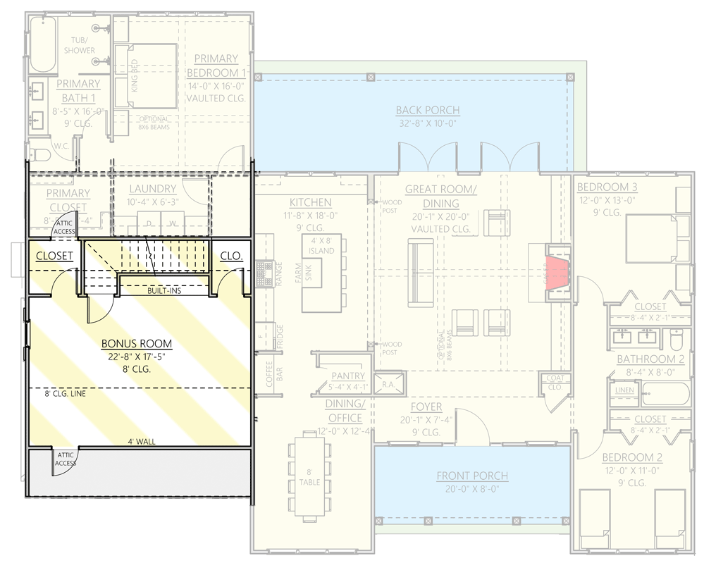 Optional Bonus Room