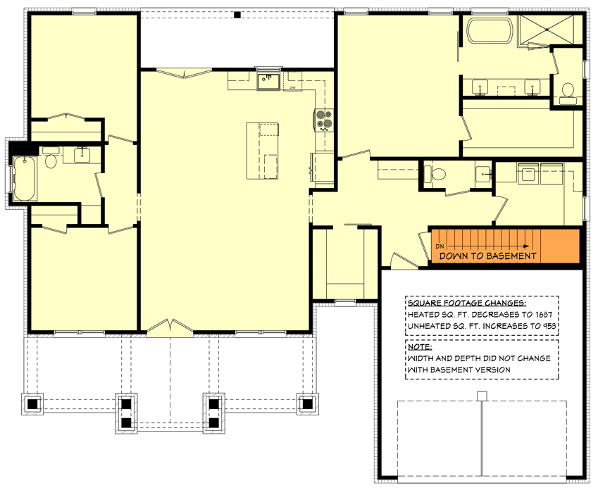 Basement Stair Location