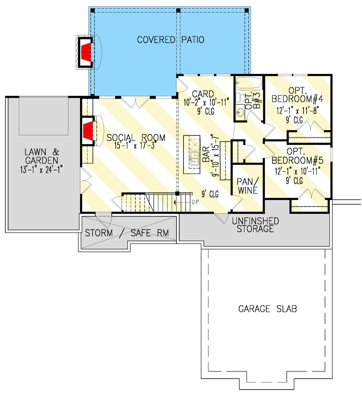 Optionally Finished Lower Level