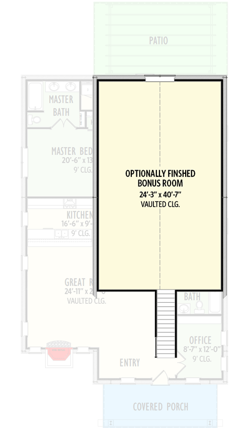 Optionally Finished Bonus Room